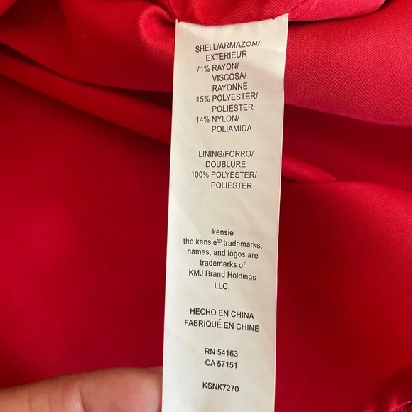 Kensie Floral Flare Zip Dress - Size S - Picture 13 of 15